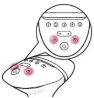PHILIPS Lumea 9000 Series BRI958 - Sélection de l'intensité lumineuse - 1
