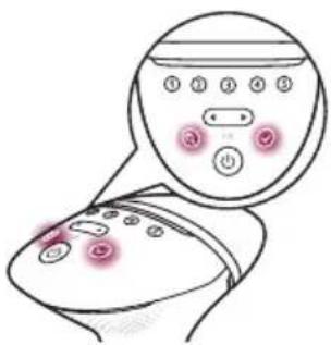 PHILIPS Lumea 9000 Series BRI958 - Valotehon valitseminen - 1