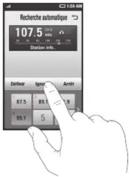 LG Arena - Ouverture d'une application - 1