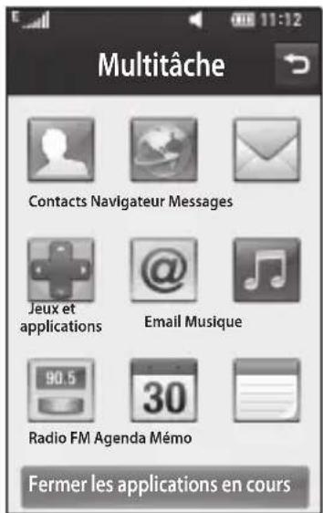 LG Arena - Utiliser la fonction Multitâche - 2