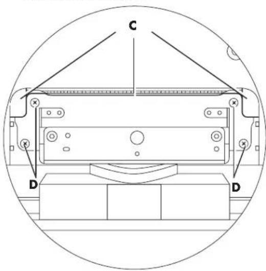 HP Pavilion LC3700N - Para quitar la base - 4
