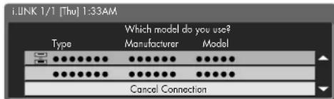 HP Pavilion LC3700N - Selecting an i.LINK device - 2