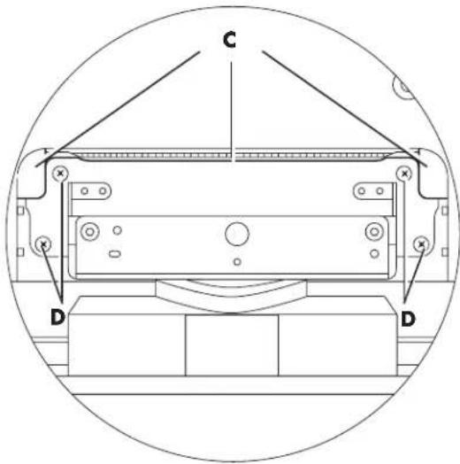 HP Pavilion LC3700N - A: Pad protecting TV with paddle-type stand - 2