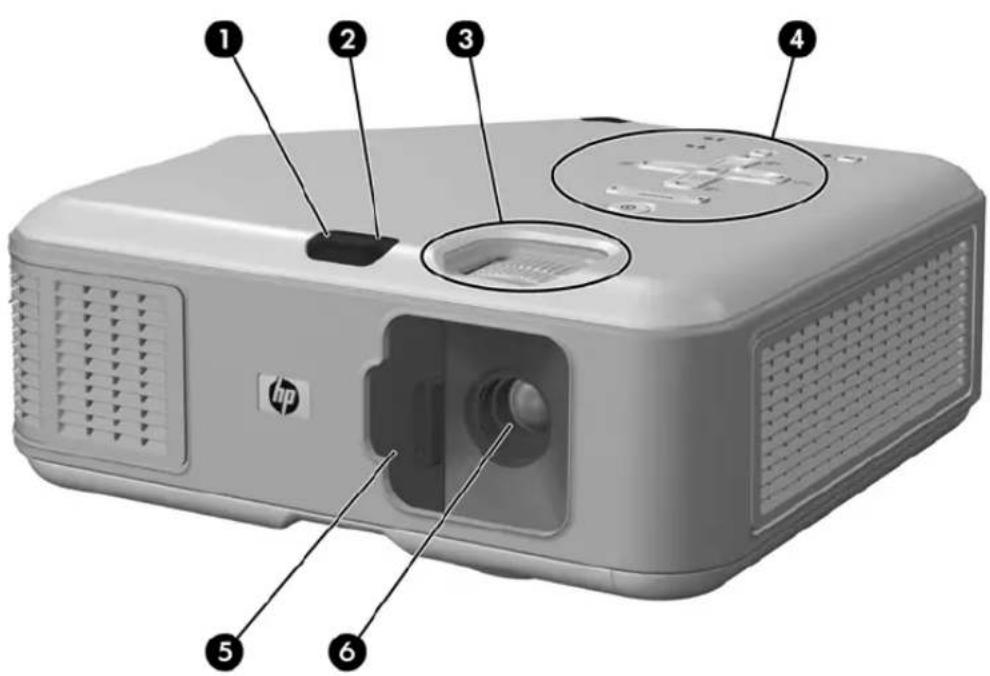 HP vp6300 - Présentation du projecteur - 1