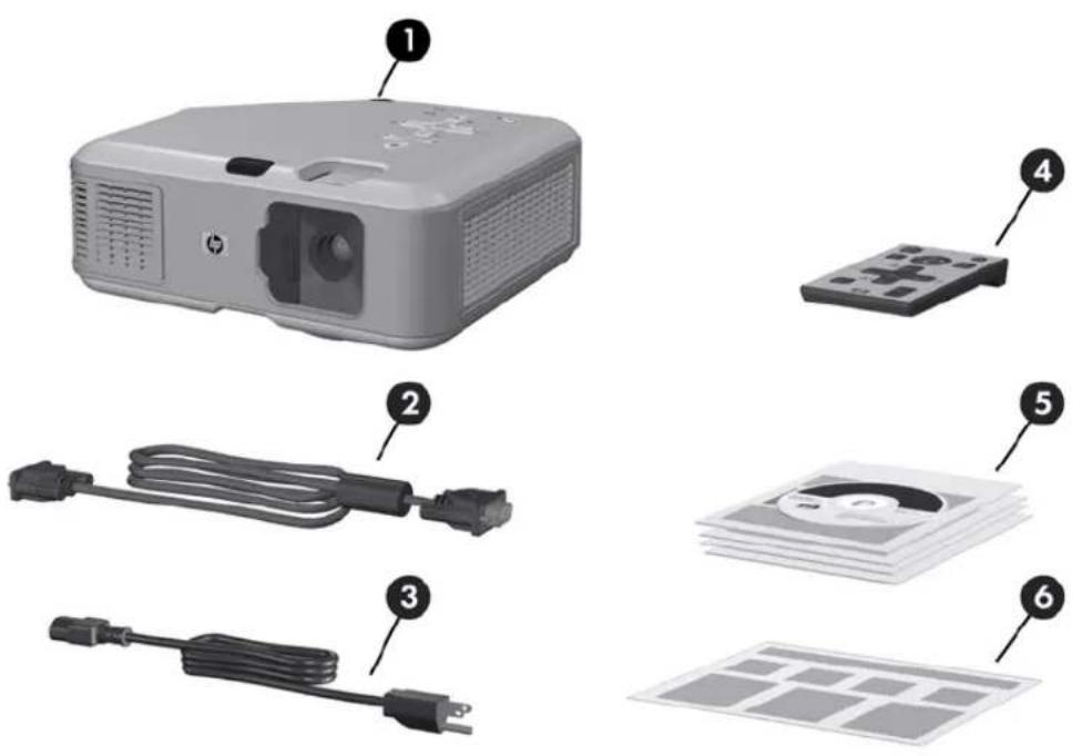 HP vp6300 - Contenu de l'emballage - 2