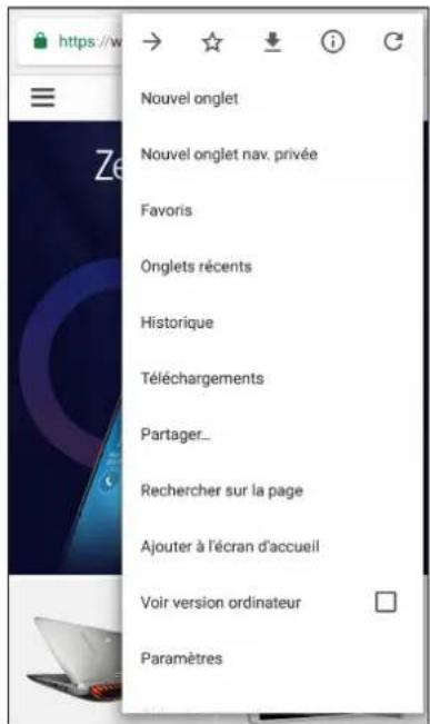 ASUS Zenfone 5 Selfie Pro - Ouvrir Chrome - 1