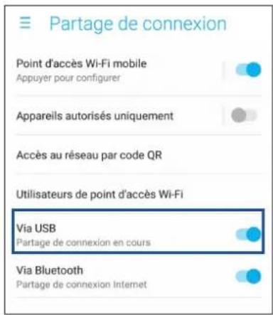 ASUS Zenfone 5 Selfie Pro - Partage de connexion USB - 1