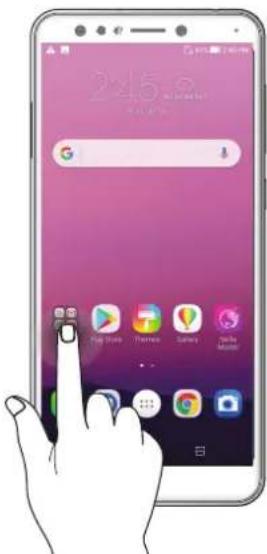 ASUS Zenfone 5 Selfie Pro - Déplacer ou supprimer un élément - 1