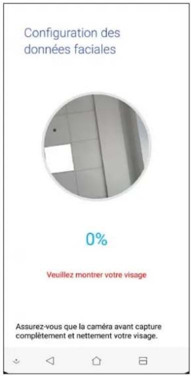 ASUS Zenfone 5 Selfie Pro - Configurer le déverrouillage par reconnaissance faciale à partir du menu des paramètres - 8