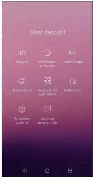 ASUS Zenfone 5 Selfie Pro - Personnaliser l'écran d'accueil - 1