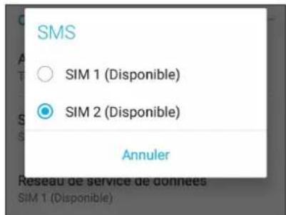 ASUS Zenfone 5 Selfie Pro - Affecter une carte SIM aux SMS - 1