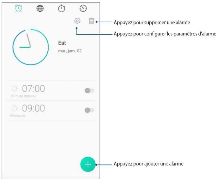 ASUS Zenfone 5 Selfie Pro - Alarme - 1