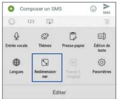 ASUS Zenfone 5 Selfie Pro - Redimensionner votre clavier ZenUI - 1