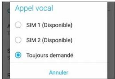 ASUS Zenfone 5 Selfie Pro - Affecter une carte SIM aux appels vocaux - 1