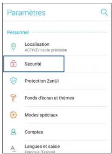 ASUS Zenfone 5 Selfie Pro - Configurer votre empreinte digitale à partir du menu des paramètres - 2