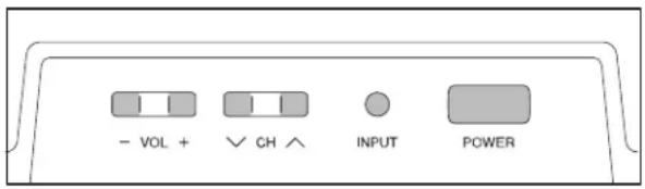 HP LC3760N - Mise du téléviseur sur marche ou sur arrêt (veille) - 1