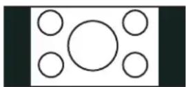 HP LC3760N - Changing the View with the Aspect Button - 1