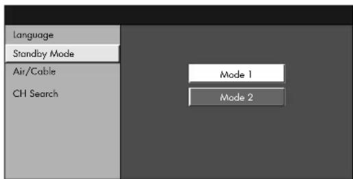 HP LC3760N - Standby mode setting - 1