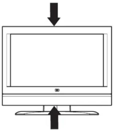 HP LC3760N - Manipulation du téléviseur - 1