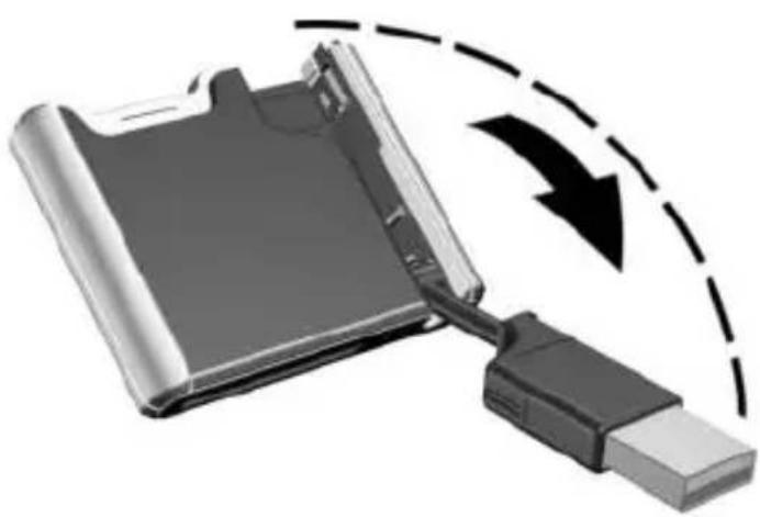 HP Compaq 6515b - Ansluta den digitala enheten till en USB-port - 2