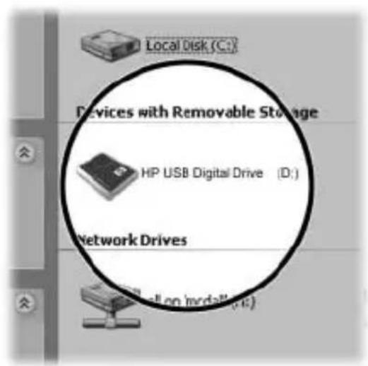 HP Compaq 6515b - Acceso a la Unidad digital - 1