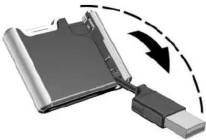 HP Compaq 6515b - Conexión de la Unidad digital a un Puerto USB - 2