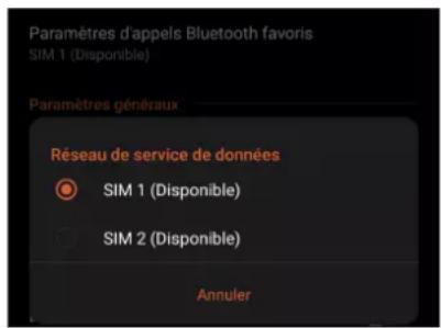 ASUS ROG Phone ZS661KS - Affecter une carte SIM aux services de données - 1