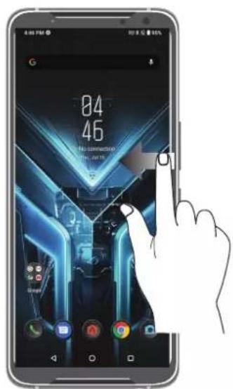 ASUS ROG Phone ZS661KS - Naviguer entre plusieurs pages ou écrans - 1