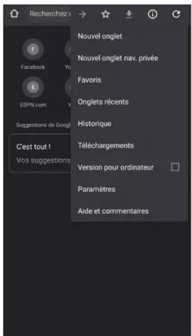 ASUS ROG Phone ZS661KS - Ouvrir Chrome - 1