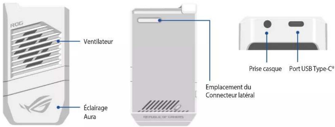 ASUS ROG Phone ZS661KS - Fonctionnalités AeroActive Cooler (optionnelles) - 1