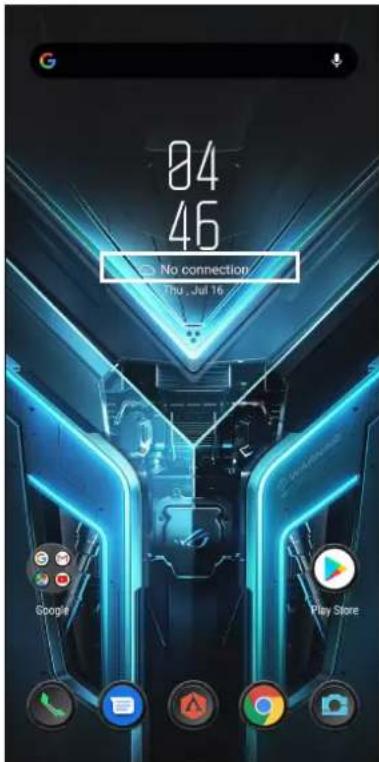 ASUS ROG Phone ZS661KS - Ouvrir l'application Météo - 1