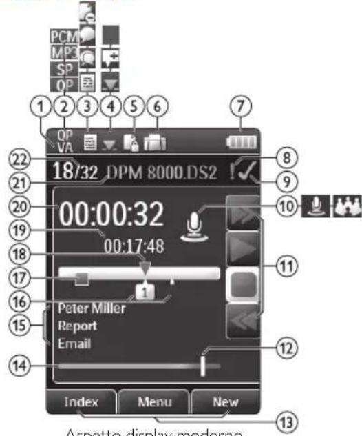 PHILIPS Pocket Memo DPM8200 - Schermata di avvio - 1