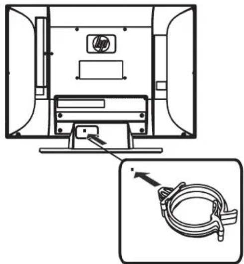 HP LC3272N - Mise sous tension du téléviseur - 2