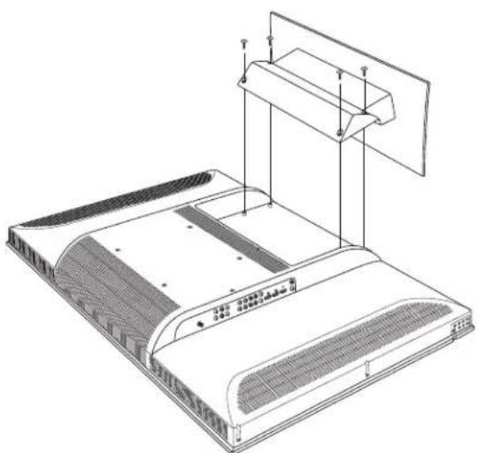 HP LC3272N - Fixation ou démontage du support - 5