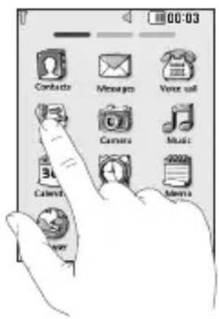 LG Wink Style - Touch screen tips - 1