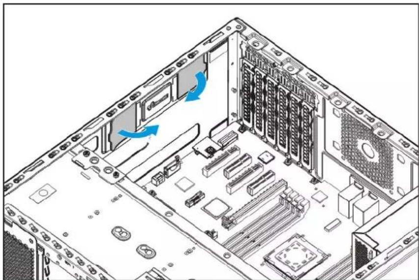 HP ProLiant ML110 G9 - Option de support de batterie HP Smart Storage - 1