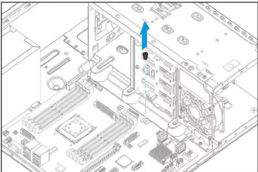 HP ProLiant ML110 G9 - Option de support de prise en charge d'unité GPU - 3