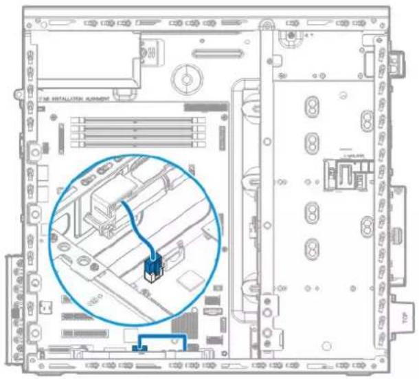 HP ProLiant ML110 G9 - Câblage de la batterie HP Smart Storage - 1