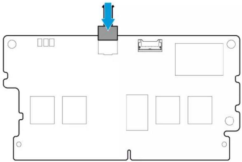 HP ProLiant ML110 G9 - Installation des options du contrôleur de stockage et du module FBWC - 2