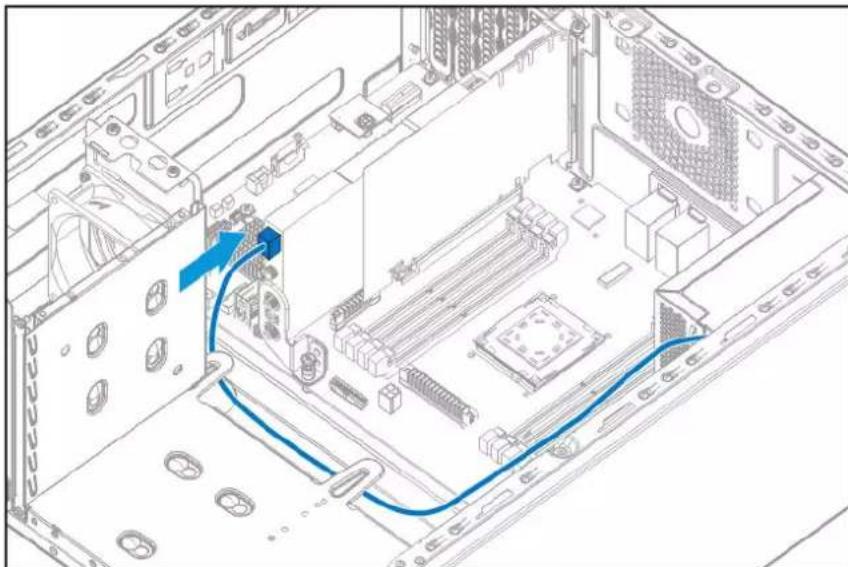 HP ProLiant ML110 G9 - Option de support de prise en charge d'unité GPU - 5