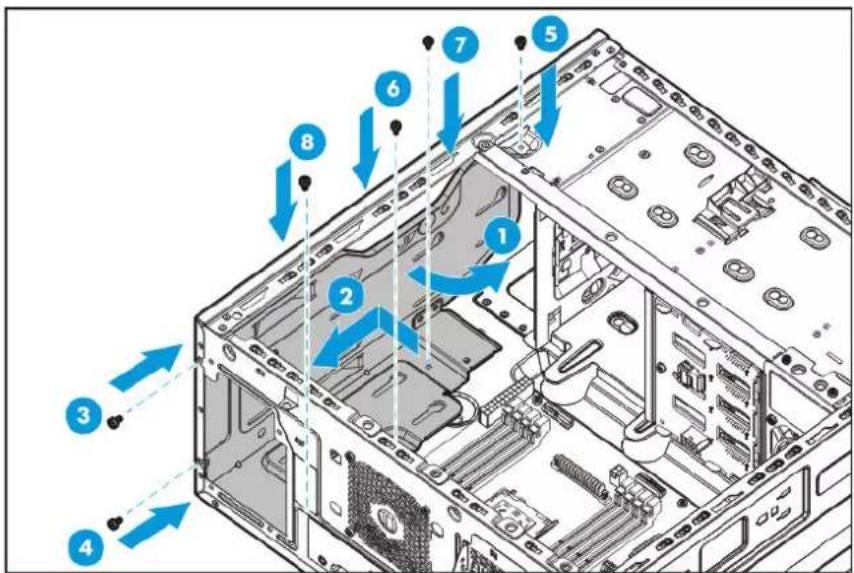 HP ProLiant ML110 G9 - Option de bloc d'alimentation redondant - 2