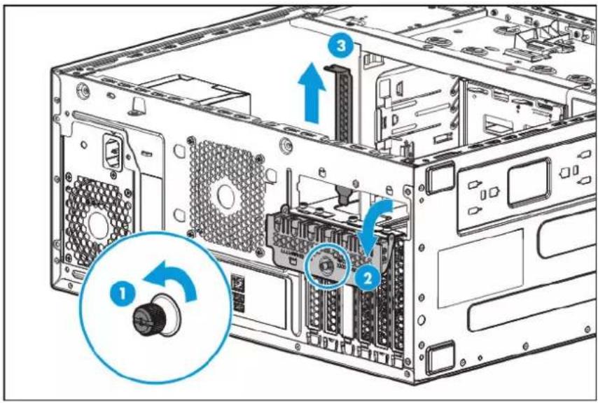 HP ProLiant ML110 G9 - Installation des options du contrôleur de stockage et du module FBWC - 5