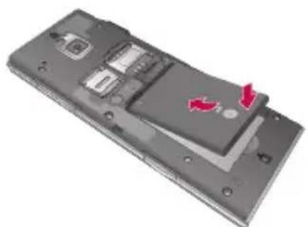 LG New Chocolate - Plaats de batterij - 1