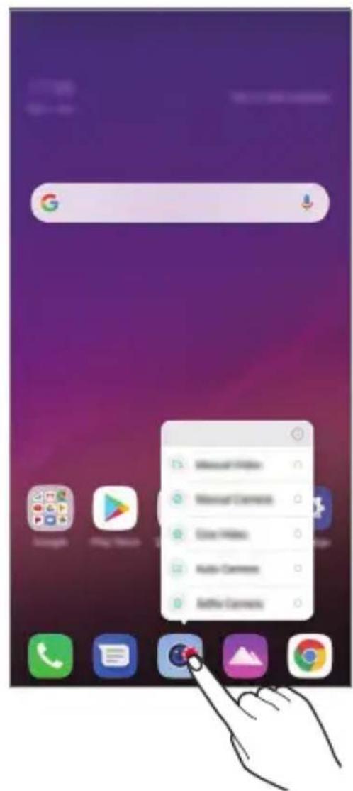 LG G7 Plus ThinQ - Scorciatoie applicazioni - 1