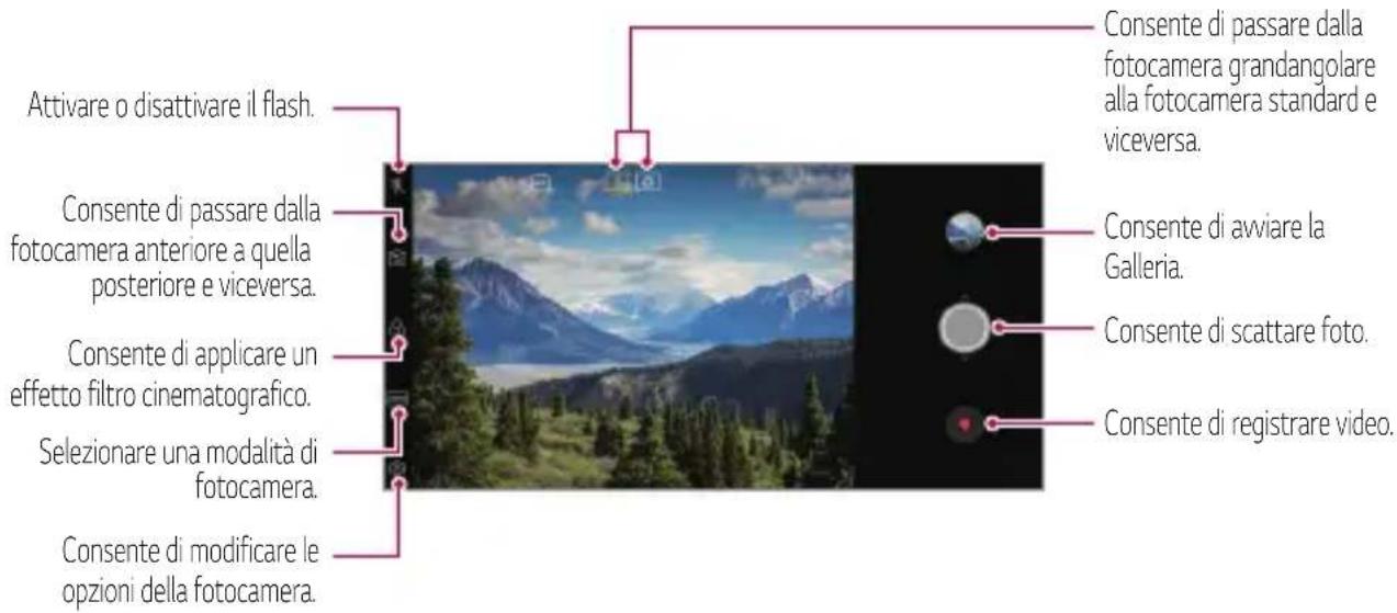 LG G7 Plus ThinQ - Modifica della modalità della fotocamera - 2
