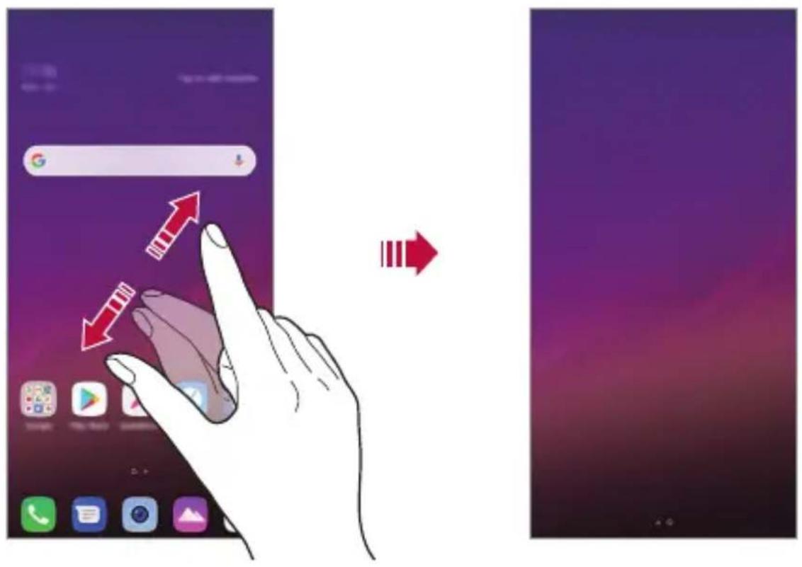 LG G7 Plus ThinQ - Viewing the background theme - 1