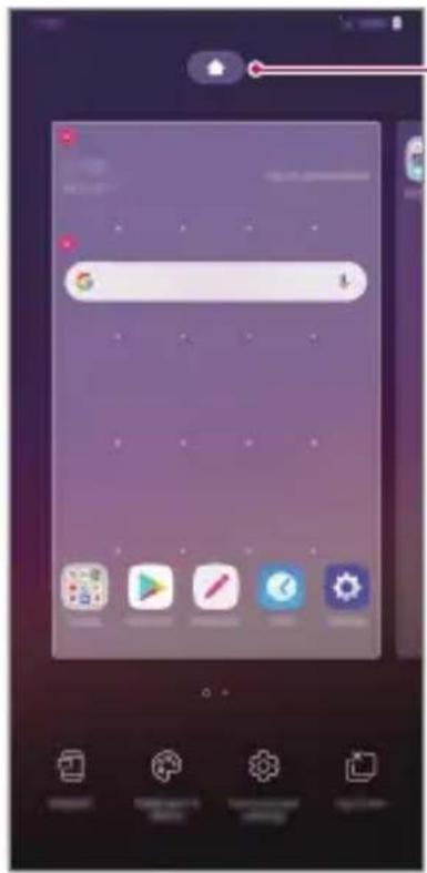 LG G7 Plus ThinQ - Modifica della schermata Home - 1