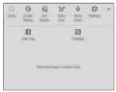 LG ThinQ G8S - Utilizarea barei de instrumente Smart - 2