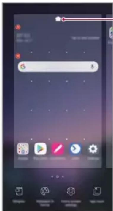 LG ThinQ G8S - Preklapljanje med usmeritvami zaslona - 2