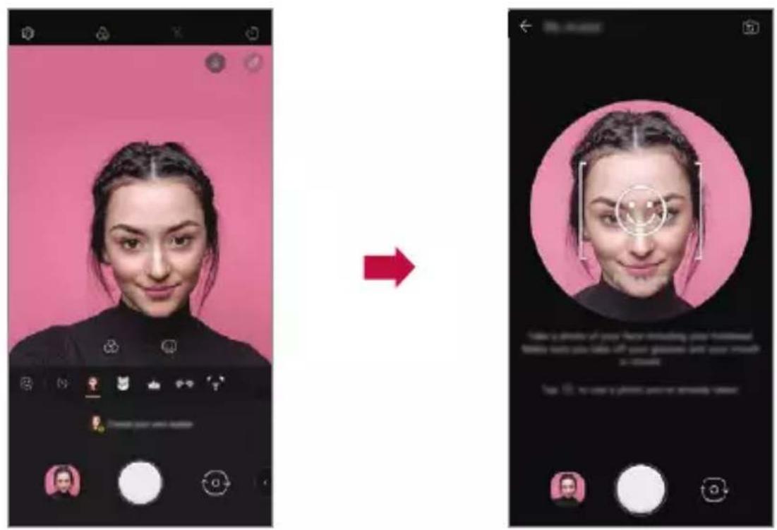 LG ThinQ G8S - Creating My Avatar - 1